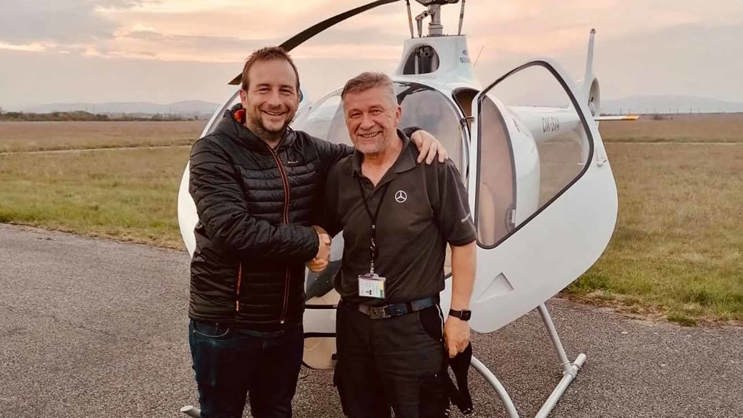 Miroslav Benka úspěšně složil zkoušku dovednosti