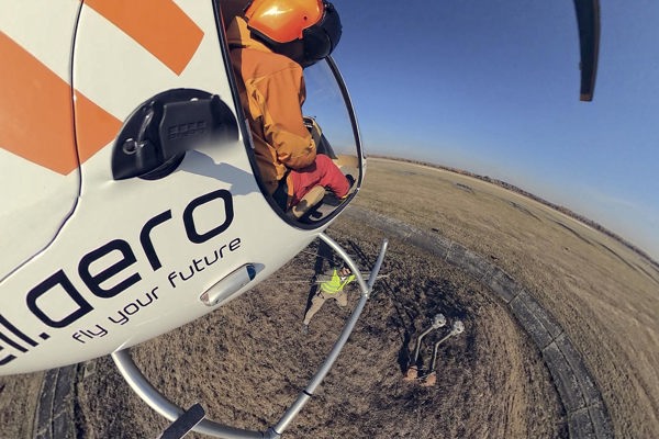 Výcvik pro práce s podvěsem