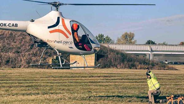 Výcvik pro práce s podvěsem