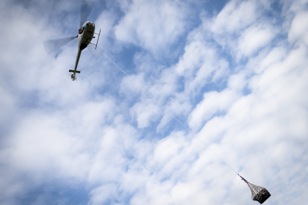 Výcvik pro práce s podvěsem