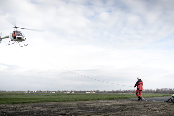 Výcvik pro práce s podvěsem
