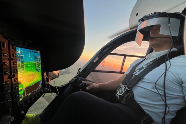 Testujeme nové zařízení pro výcvik pilotů - ICARUS